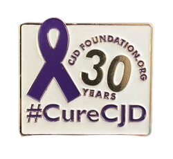 CJD Foundation 30th Anniversary Lapel Pin