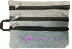 **NEW ITEM** Cure CJD Tech Travel Pouch